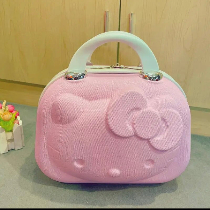 Hello Kitty Pink Cosmetic Case Bag
