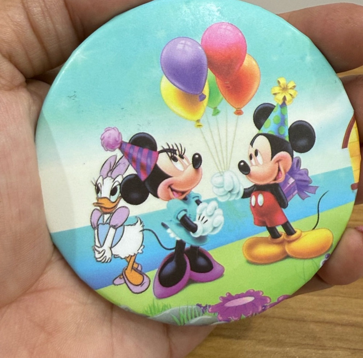 SET OF 3 - Disney Mickey and Minnie Mouse Hand Mirrors