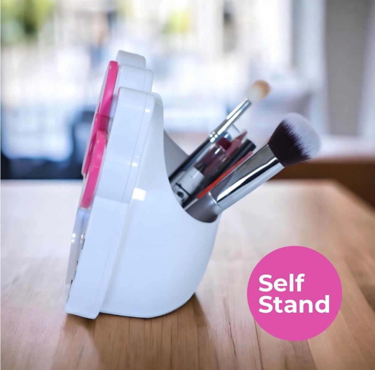 Cute Kitty Make Up Storage Mirror