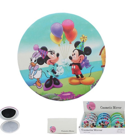 SET OF 3 - Disney Mickey and Minnie Mouse Hand Mirrors