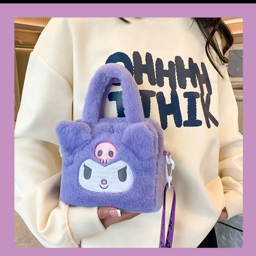 Kuromi Plush Bag